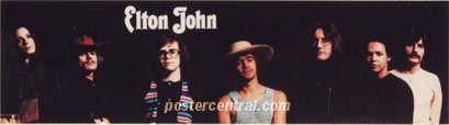 Elton John promo poster